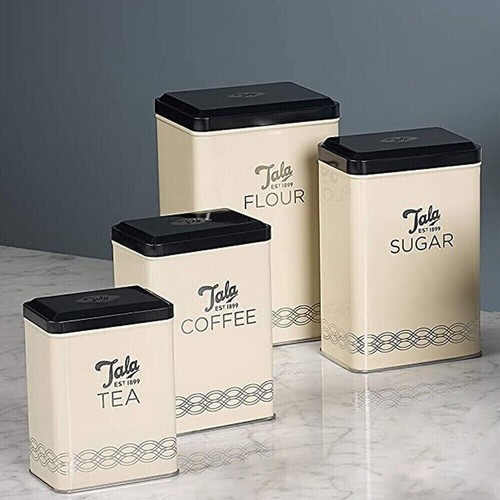 Tala kitchen storage tin 4pc - storage,