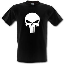 THE PUNISHER Skull Antihero Marvel Comic children's t-shirt AGES 5-15 years
