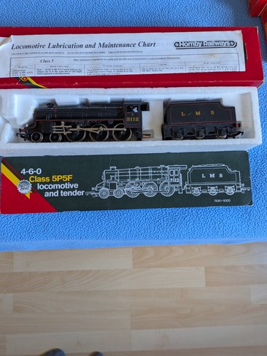 Hornby locomotive and tender - hornby,