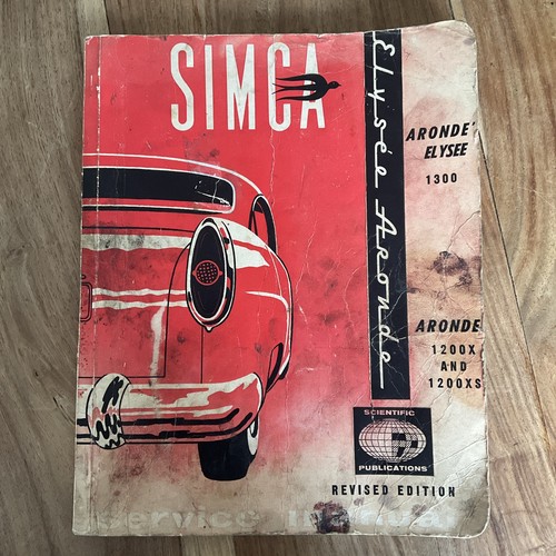 Simca aronde 1200x 1200xs - simca,