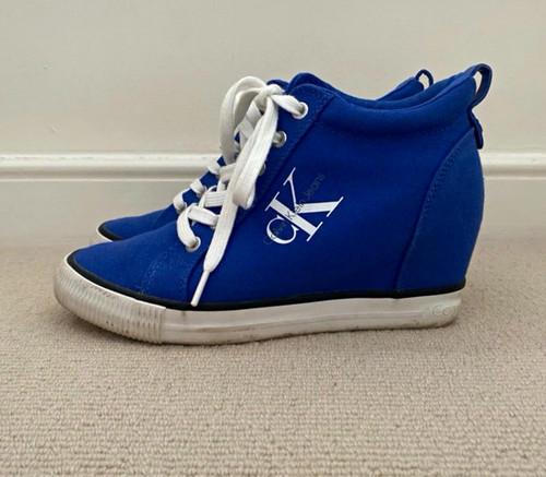 Calvin klein jeans wedge high - calvin,