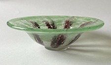 WMF Ikora Art Deco Glass Bowl Karl Wiedmann c1930 Art Glass