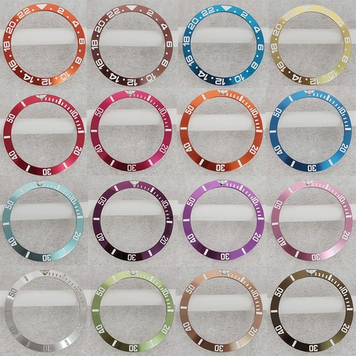 Aluminium bezel insert - aluminium, watch