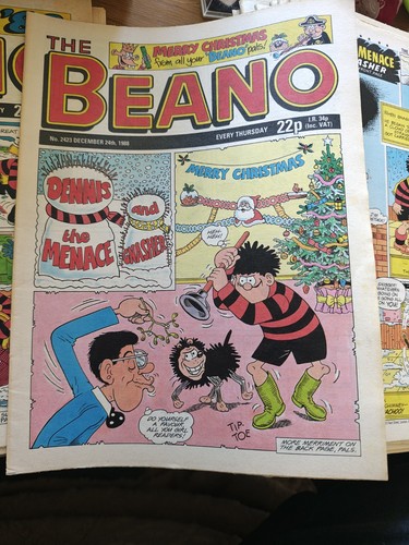 Vintage beano comics job lot - comics,