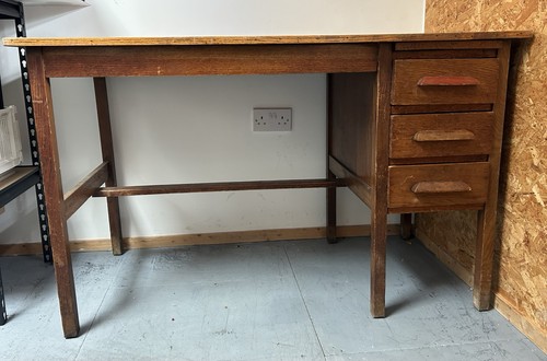 Office desk solid wood vintage