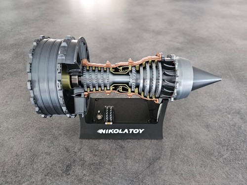 Nikolatoy fighter jet turbojet - jet,