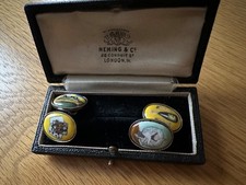 PAIR OLD  VINTAGE SOLID SILVER