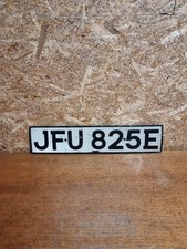 Vintage Car Number Plate Classic Car