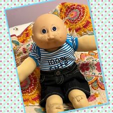 Lovely Jesmar Vintage Cabbage Patch Kids Boy Doll Bald Baldie Freckles HM2 Read