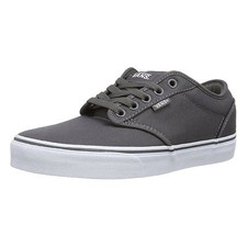 VANS Atwood Canvas Fashion Skater Shoes Plimsolls Grey Navy Black White Trainers