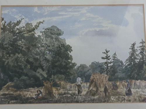 Antique original watercolour