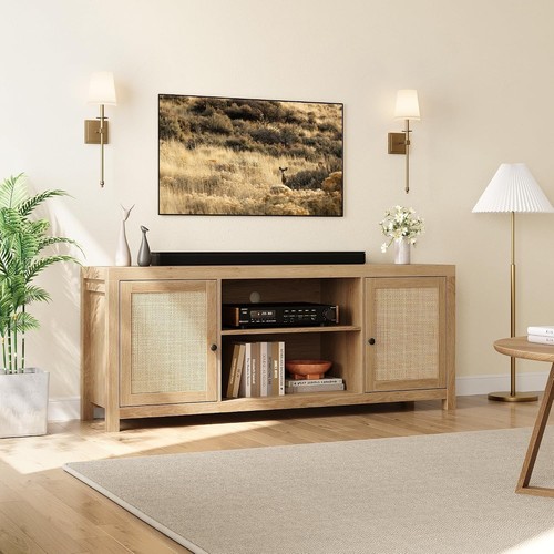 Rattan stand for - rattan, tv