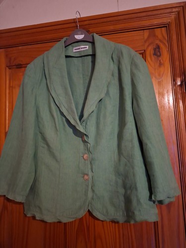 Gerry weber green linen - gerry, jacket