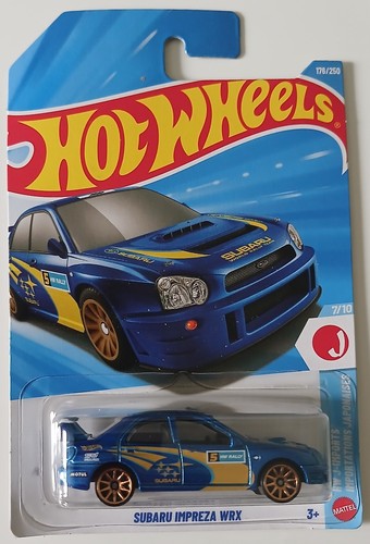 Hot wheels subaru impreza wrx - wheels,