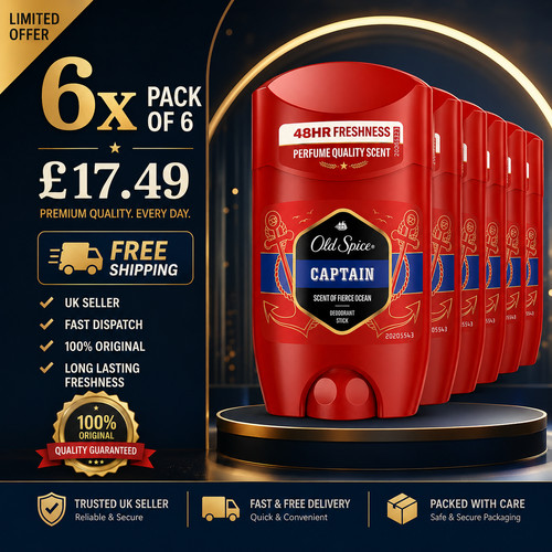 Old spice captain deodorant - old,