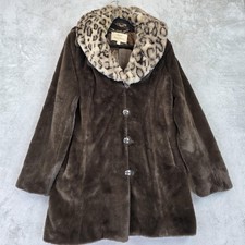 Dennis Basso Faux Fur Coat
