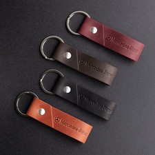 Mercedes Benz Leather Keyring