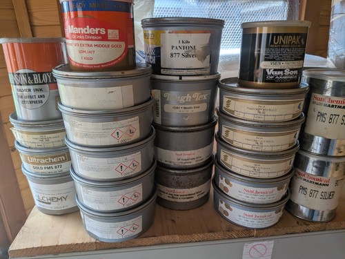 Printing litho ink gold - printing,
