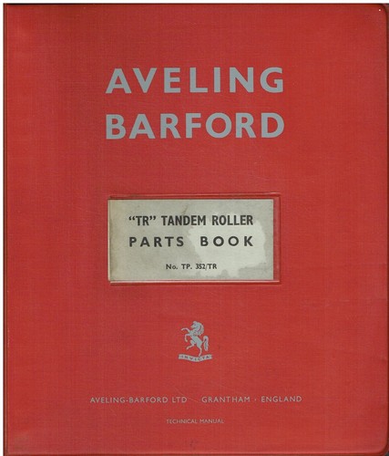 Aveling barford series - aveling, tr