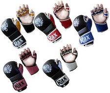 MMA UFC Grappling Gloves Boxing Punch Bag Kick Muay Thai Pad Training Mitt R A X