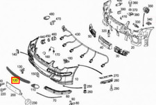 New MB C W203 AMG Front Bumper