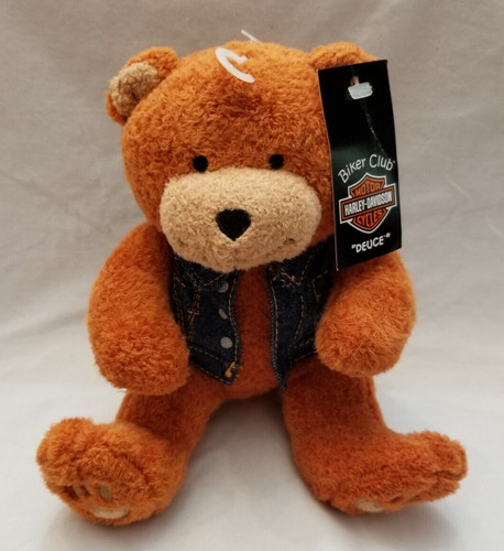 Harley davidson brown plush - harley,