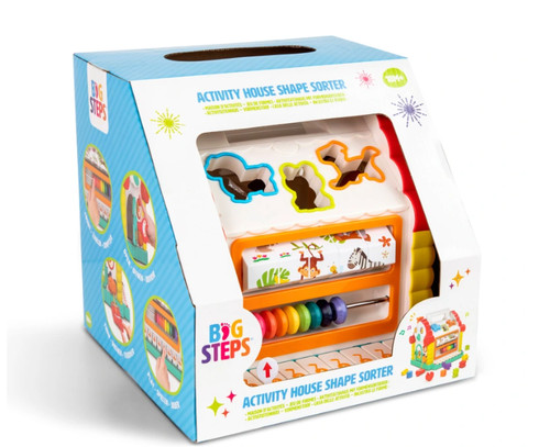 Big steps activity house shape - big,