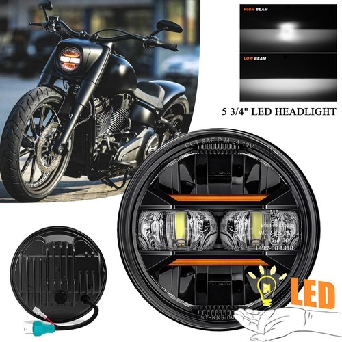 Motorcycle led headlight - 5.75",