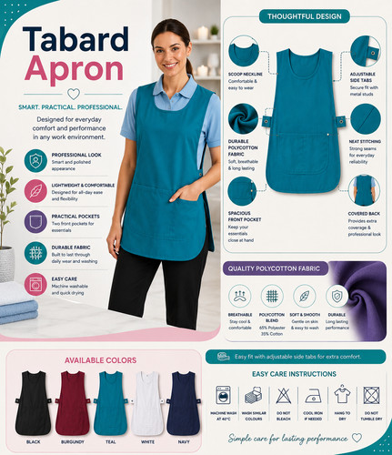 Ladies women tabard apron - ladies,