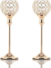 VINCIGANT 2 Pcs Gold Candle