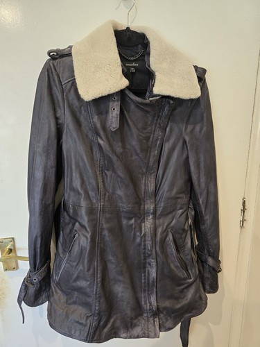 Muubaa lamb leather jacket