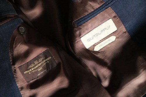 Suit supply 38r - 38r, mid-blue