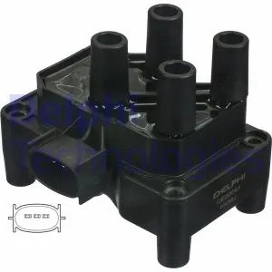 Ignition coil fits - coil, ford