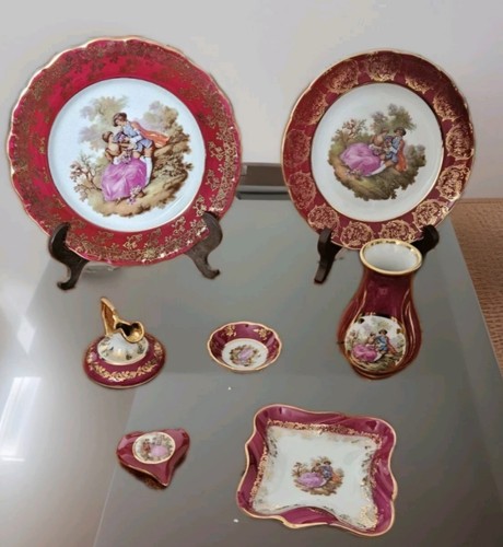 Set vtg red - set, 7