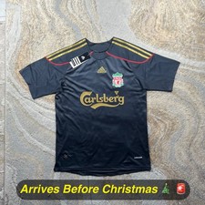 🚨 LAST ONE | Liverpool Adidas 2009/10 Away T-Shirt | Free Shipping 🚛⭐️ | M ✅