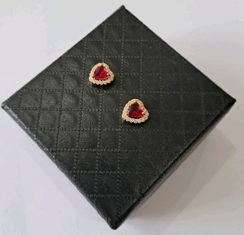 Pandora elevated heart stud - elevated,