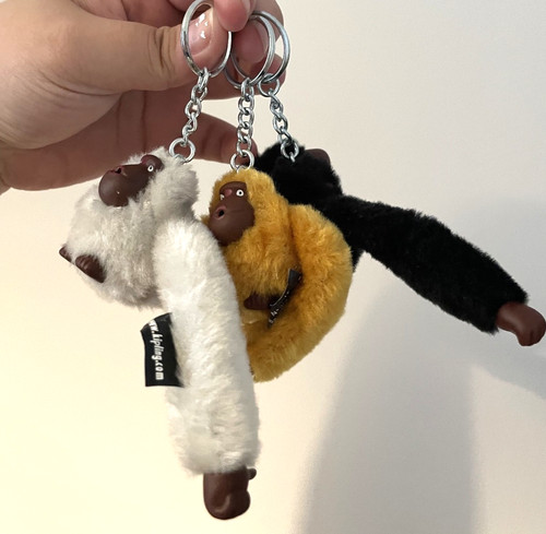 Kipling monkey keychains - kipling,