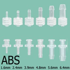 Luer Lock Connector 1.6-6.4mm Male Female Thread Hose Barb Tail Fitting Straight