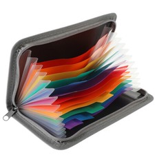 Organ Bag Bill Organizer Mini Accordion Folder Holder Document Folio