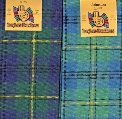 Johnston clan tartan scarf - johnston,