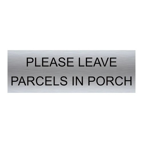 Please leave parcels - leave,