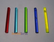 5x Lego Lightsaber Blades Red