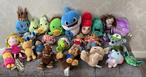 Random soft toys - soft, bundle