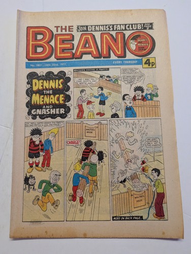 Beano comic 1801 january - comic,