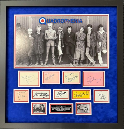 Quadrophenia cast signed - quadrophenia,