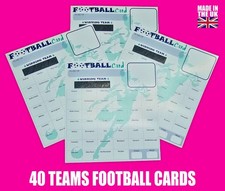 FOOTBALL SCRATCH CARDS