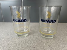 2 X vintage RICARD GLASSES
