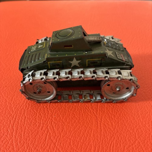 Marx tin toy - tin, tank