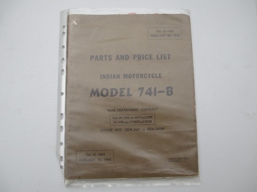 Indian 1942 model 741 - indian,
