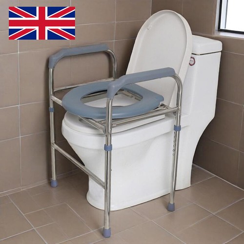 Raised toilet seat frame with - raised,